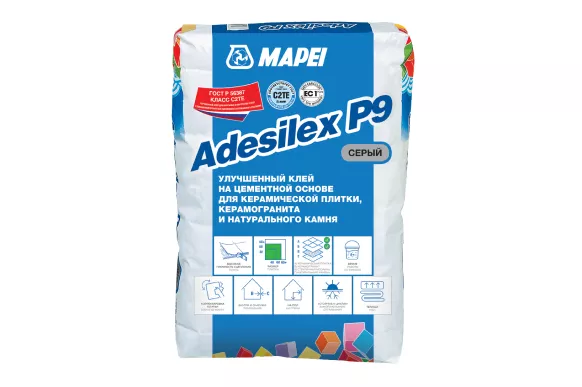 Смеси сухие клеевые MAPEI Adesilex P9 цвет Серый 25 кг