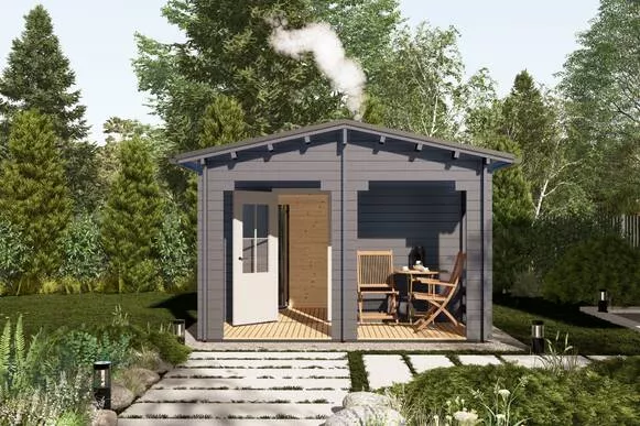 Баня 14 (Стандарт) брус 44 мм