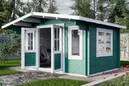 Садовый дом 10 (Старт) брус 44 мм